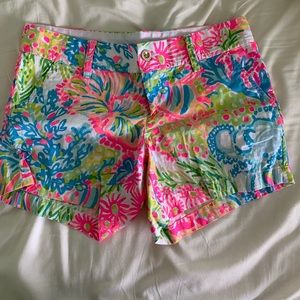 Size 6 Lilly Pulitzer Callahan shorts